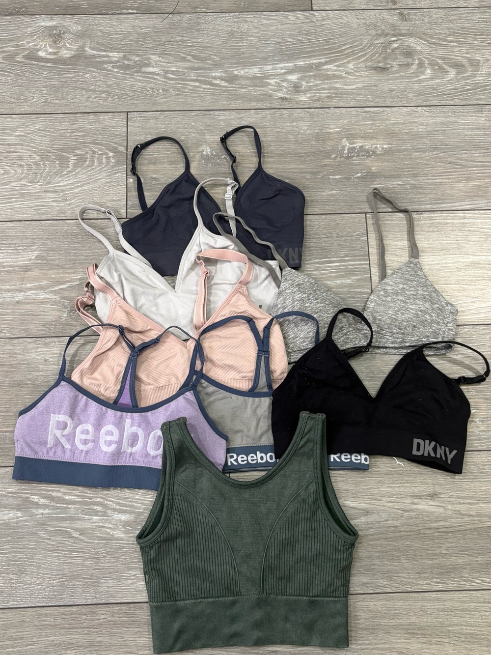 Reebok & DKNY Women’s Mixed Color Sports Bras and Bralettes - Assorted Colors